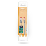 Nedis CAT6 Cable | RJ45 Male | RJ45 Male | S/FTP | 0.50 m | Indoor | Round | LSZH | Grey | Box