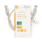 Nedis CAT5e Cable | U/UTP | RJ45 Male | RJ45 Male | 0.50 m | Round | PVC | Grey | Label Nedis CAT5e Cable | U/UTP | RJ45 Male | RJ45 Male | 0.50 m | Round | PVC | Grey | Label