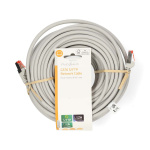 Nedis CAT6 Cable | RJ45 Male | RJ45 Male | S/FTP | 30.0 m | Round | LSZH | Grey | Label Nedis CAT6 Cable | RJ45 Male | RJ45 Male | S/FTP | 30.0 m | Round | LSZH | Grey | Label