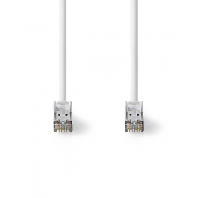 Nedis Cat 8.1 Cable | S/FTP | RJ45 Male | RJ45 Male | 3.00 m | Round | LSZH | White | Label Nedis Cat 8.1 Cable | S/FTP | RJ45 Male | RJ45 Male | 3.00 m | Round | LSZH | White | Label