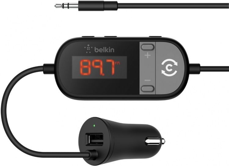 Belkin Tunecast Auto Universal -FM-lähetin puhelimille