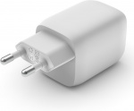 Belkin Boost Charge Pro Dual Port USB-C GaN 65 W PD 3.0 -verkkovirtalaturi, valkoinen Belkin Boost Charge Pro Dual Port USB-C GaN 65 W PD 3.0 -verkkovirtalaturi, valkoinen