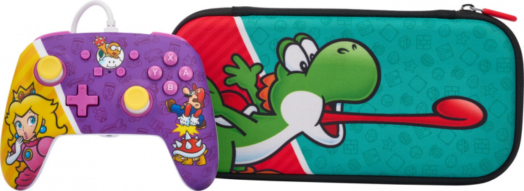 PowerA Slim Case Go Yoshi skyddsfodral, Nintendo Switch PowerA Slim Case Go Yoshi skyddsfodral, Nintendo Switch