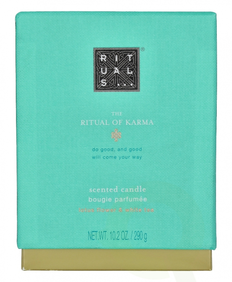 Rituals Karma Scented Candle 290 gr Lotus Flower & White Tea