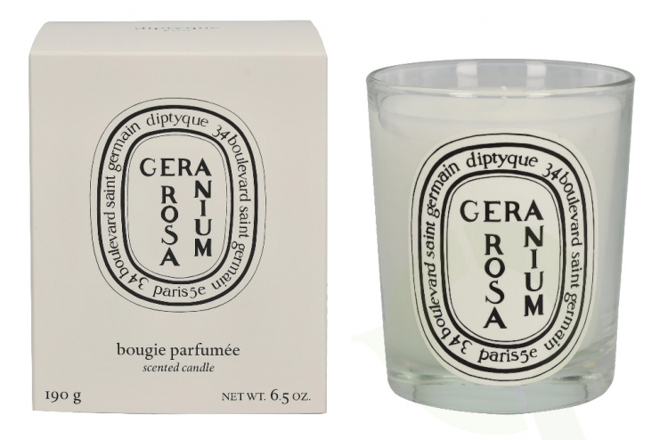 Diptyque Geranium Rosa Scented Candle 190 gr