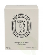 Diptyque Geranium Rosa Scented Candle 190 gr