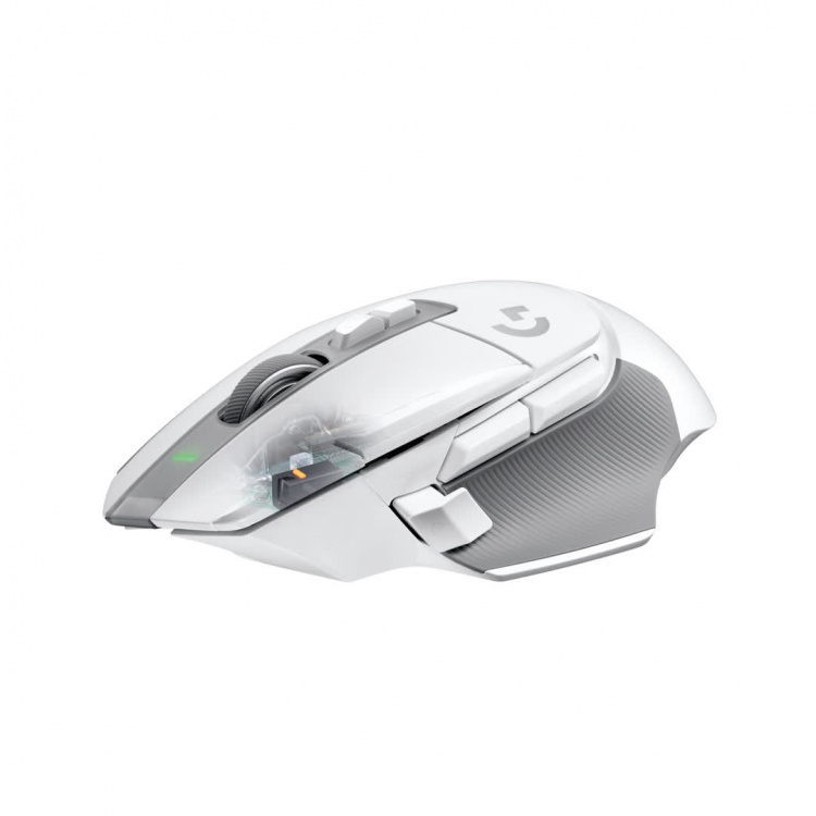 Logitech G502 X LIGHTSPEED Wireless Gaming Mouse, White/Core Logitech G502 X LIGHTSPEED Wireless Gaming Mouse, White/Core