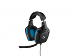 Logitech G432 Gaming Headset Leatherette, Black Logitech G432 Gaming Headset Leatherette, Black