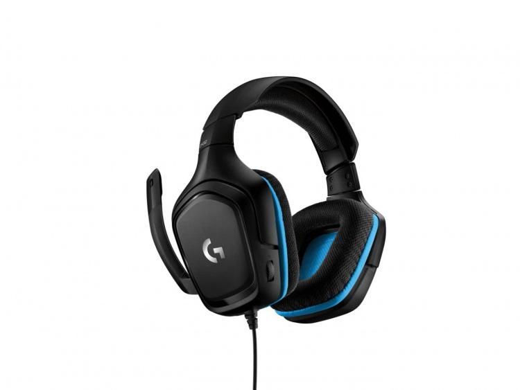 Logitech G432 Gaming Headset Leatherette, Black Logitech G432 Gaming Headset Leatherette, Black