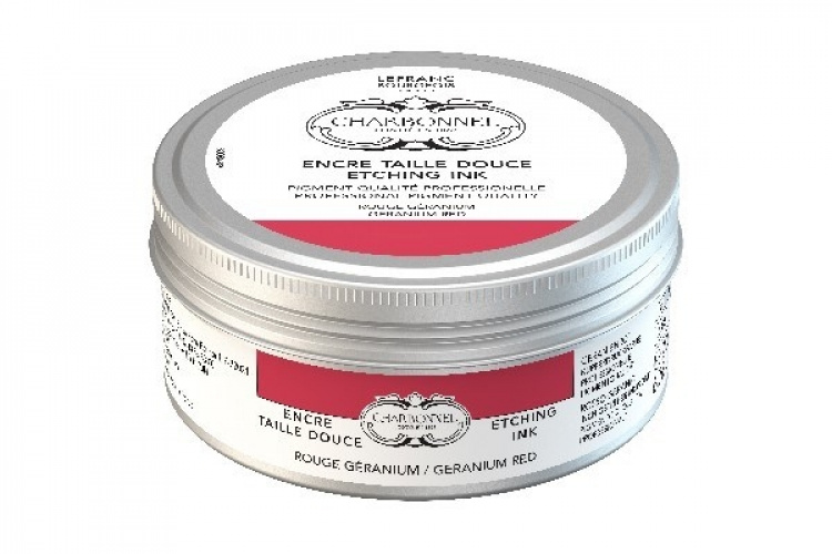 LB Charbonnel Intaglio Etching Ink 200Ml Geranium Red 375