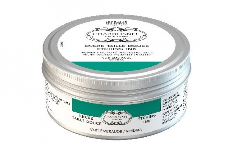 LB Charbonnel Intaglio Etching Ink 200Ml Emerald Green 529