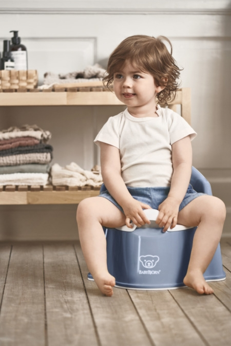 BabyBjörn Pottstol, blå