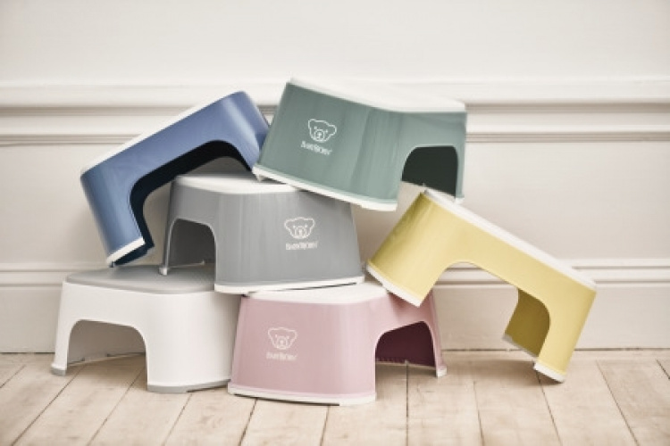 BabyBjörn Step Pall, grå BabyBjörn Step Pall, grå