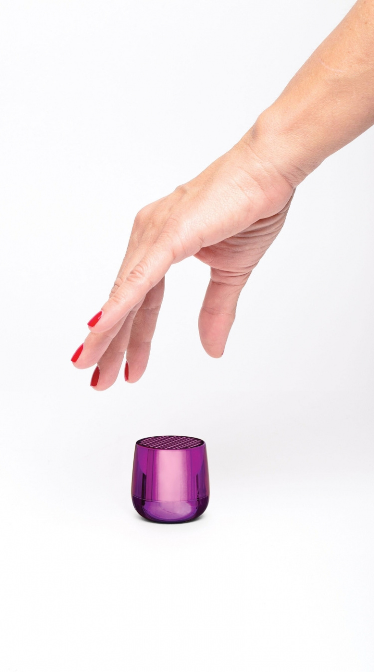 Lexon Mino+ -Bluetooth-kaiutin, metallivioletti
