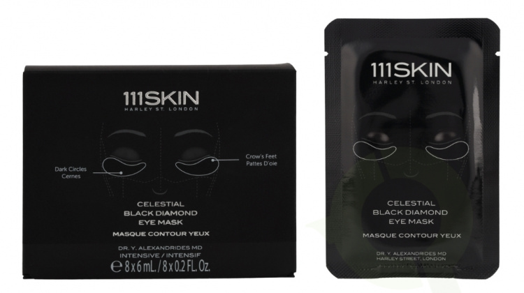 111Skin Celestial Black Diamond Eye Mask Set 48 ml 8x6ml