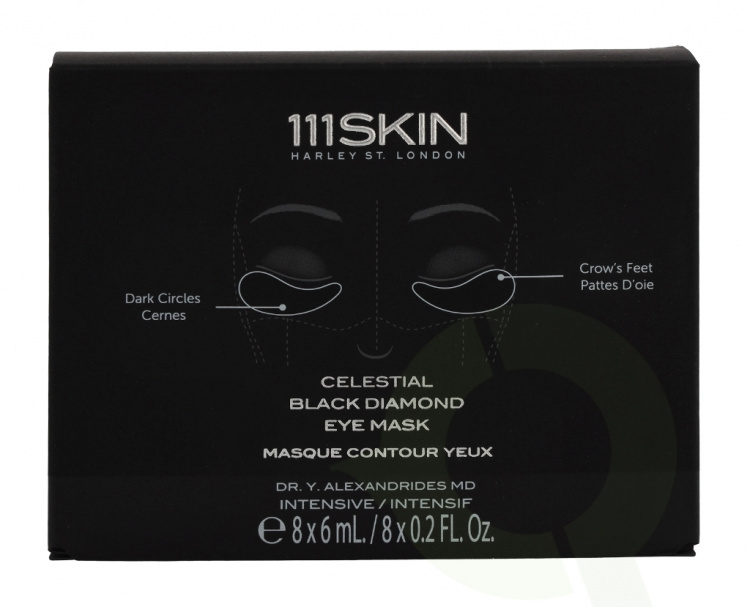 111Skin Celestial Black Diamond Eye Mask Set 48 ml 8x6ml