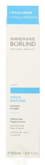 Annemarie Borlind Aquanature Smoothing Day Cream Bottle 50 ml