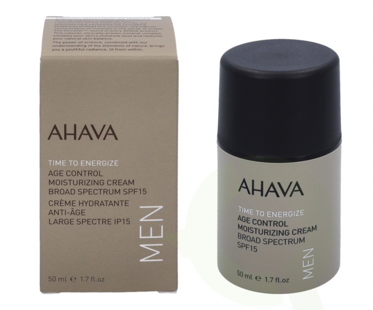 Ahava Men T.T.E. Age Control Moisturizing Cream SPF15 50 ml