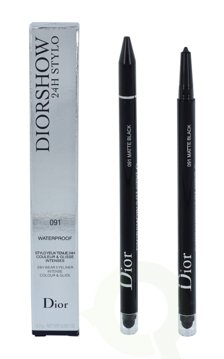 Dior Diorshow 24H Stylo Intense Waterproof Eyeliner 0.2 gr #091 Matte Black