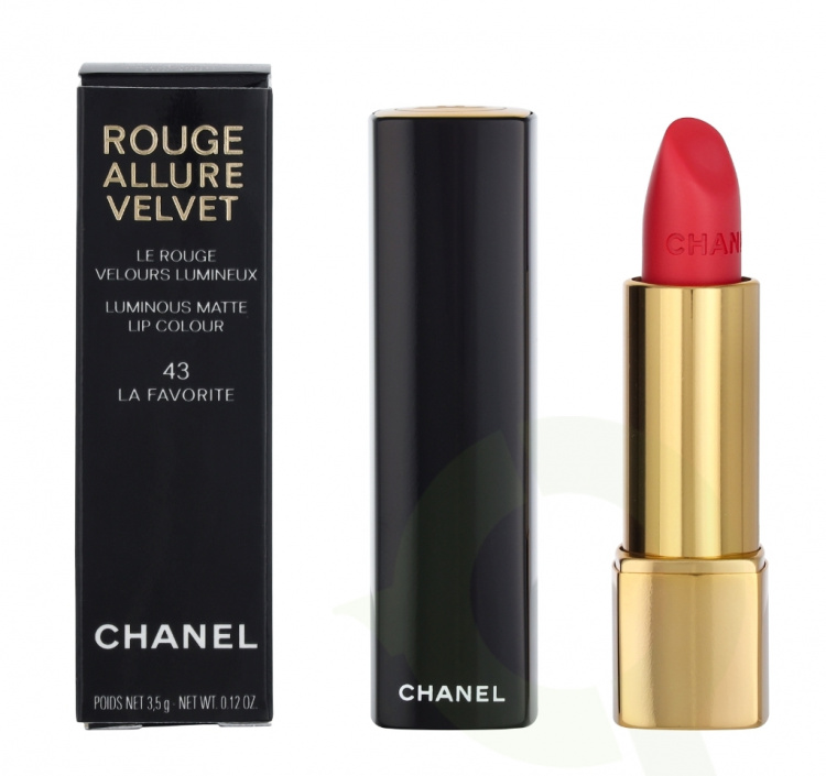 Chanel Rouge Allure Velvet Luminous Matte Lip Colour 3.5 gr #43 La Favorite