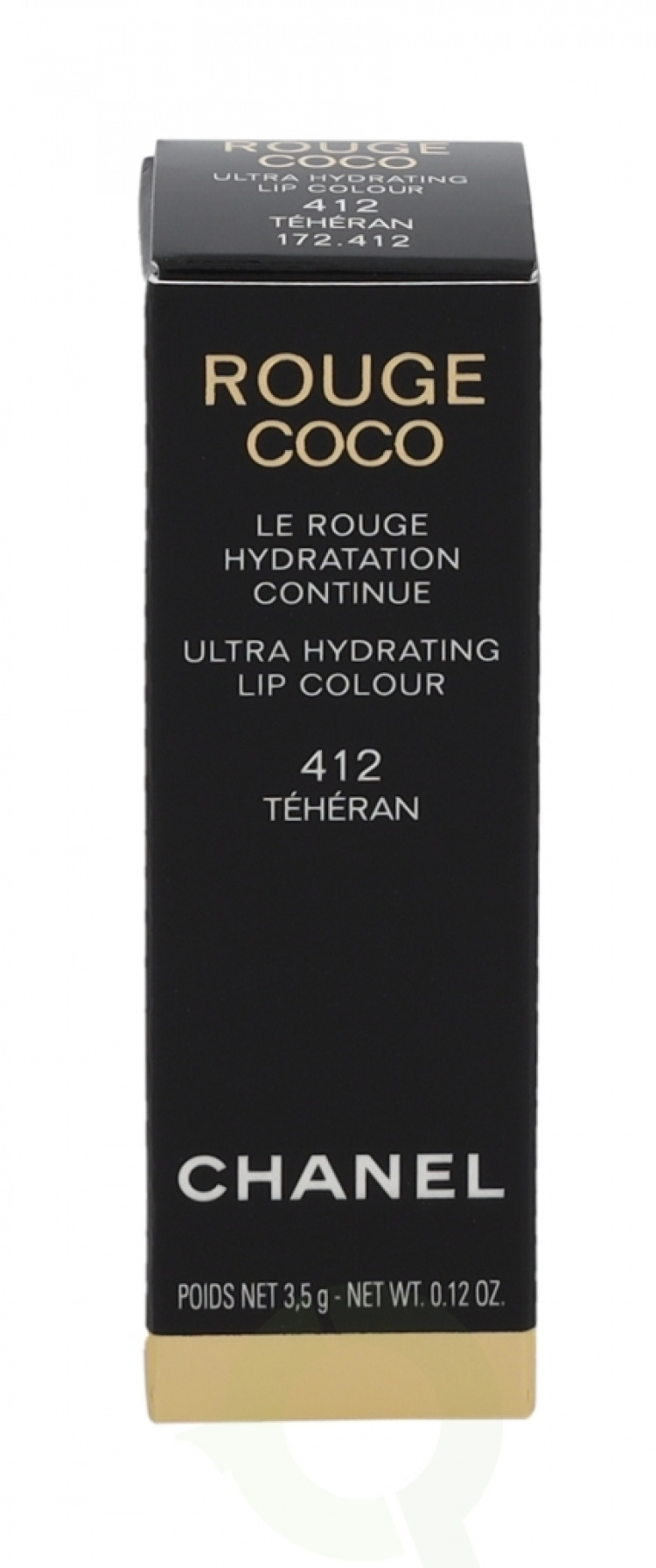 Chanel Rouge Coco Ultra Hydrating Lip Colour 3.5 gr #412 Teheran