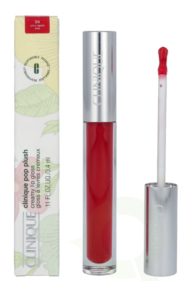 Clinique Pop Plush Creamy Lip Gloss 3.4 ml #04 Juicy Apple Pop