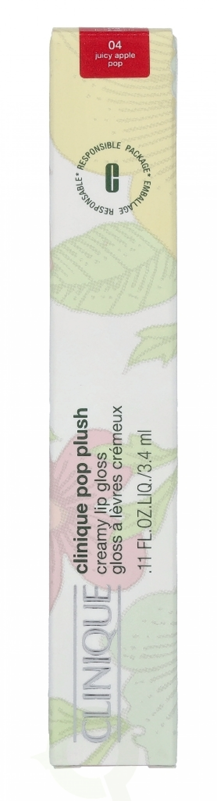 Clinique Pop Plush Creamy Lip Gloss 3.4 ml #04 Juicy Apple Pop