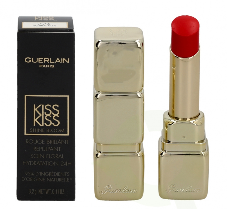 Guerlain Kiss Kiss Shine Bloom Lip Colour 3.2 gr #775 Poppy Kiss