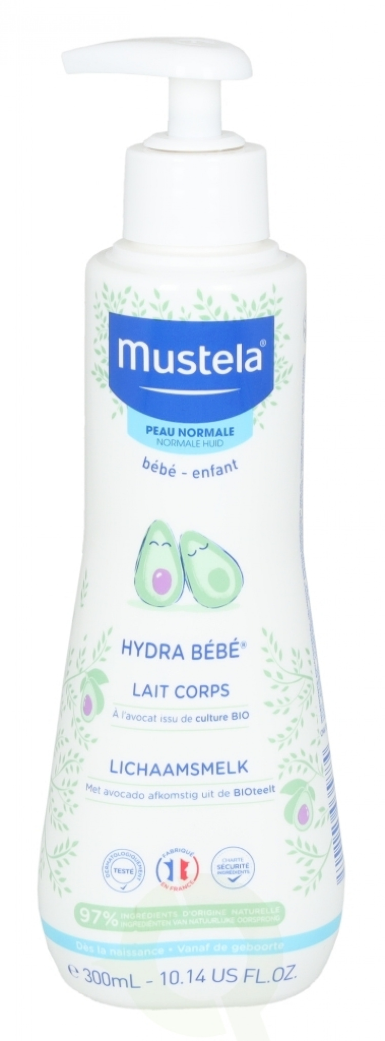 Mustela Hydra Bebe Body Milk 300 ml For Normal Skin