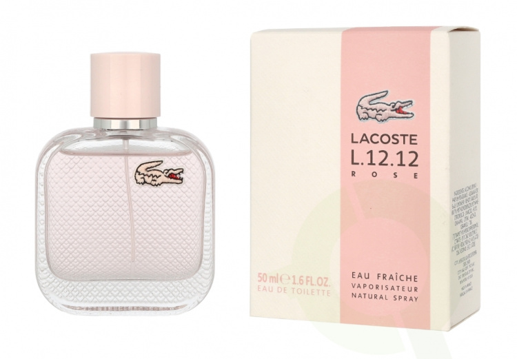 Lacoste L.12.12 Rose Eau Fraiche Edt Spray 50 ml