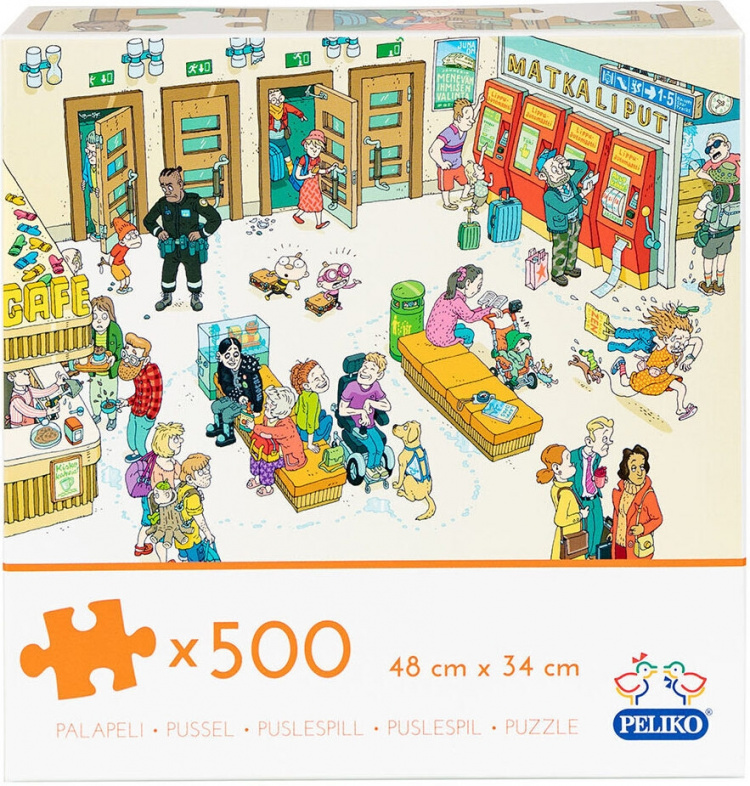 Tatu och Patu pussel, 500 bitar