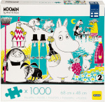 Peliko Mumin Comic Book Cover 2 pussel, 1000 bitar Peliko Mumin Comic Book Cover 2 pussel, 1000 bitar