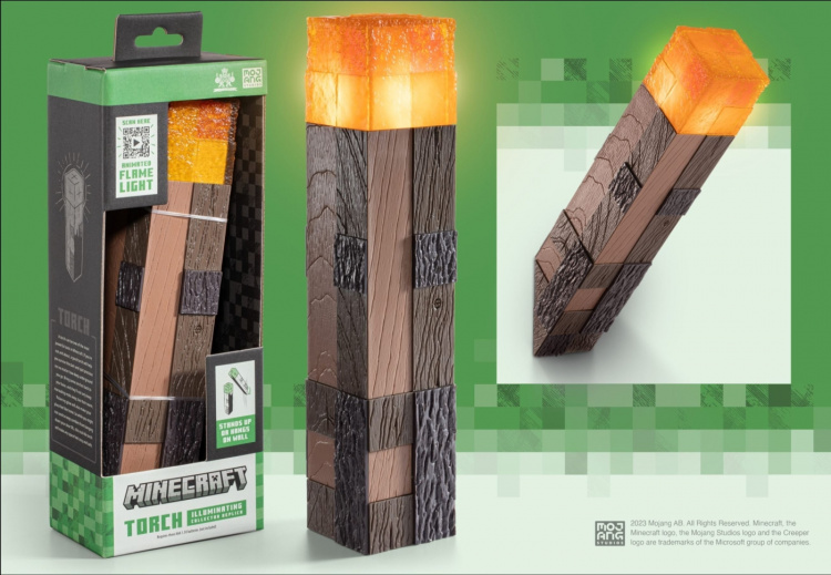 Noble Collection - Minecraft Torch light