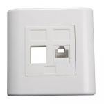 Triax Vägguttag Keystone CAT6 Rak