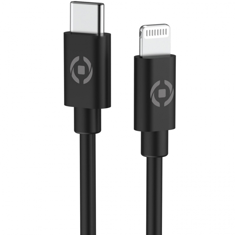 Celly Billaddare Mini USB-C PD 20W + USB-C till Lightning-kabel