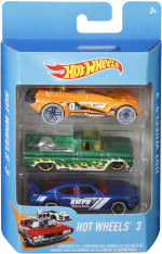 Hot Wheels minibilar, 3 st