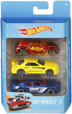 Hot Wheels minibilar, 3 st