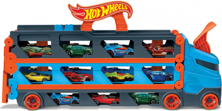 Hot Wheels City Speedway Hauler Truck