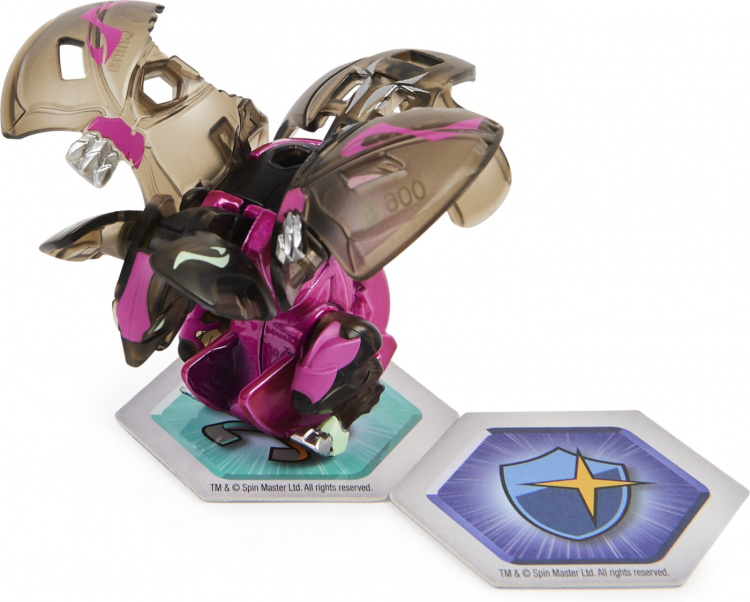 Bakugan Diecast Strength Bat Monster Svart Figur