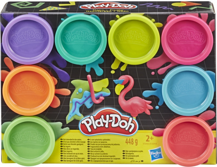 PLAY-DOH Neon färger modellvaxpaket