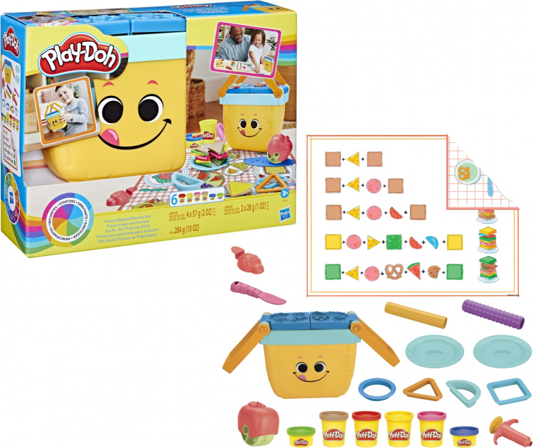 PLAY-DOH Picknick Former Starter Set plasticine set