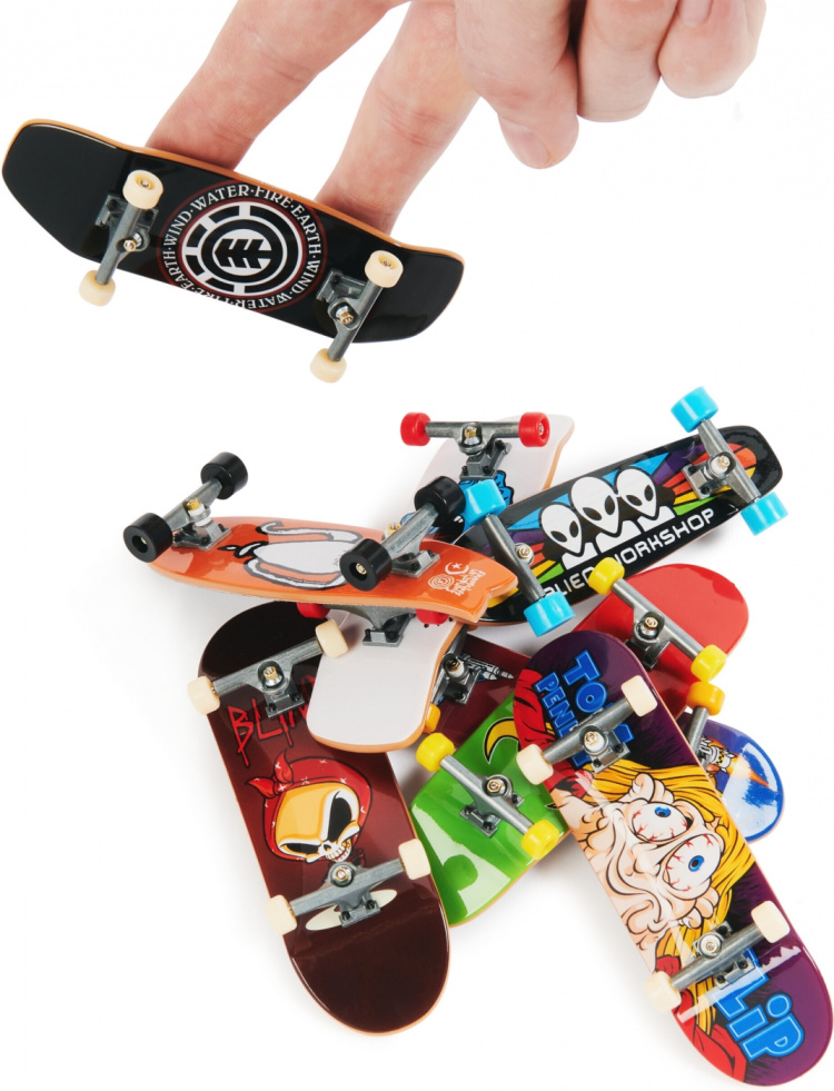 Tech Deck 25th Anniversary 8-pack - fingerspisplatta set