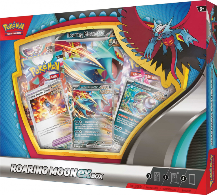 POKEMON TCG: Roaring Moon ex Box POKEMON TCG: Roaring Moon ex Box