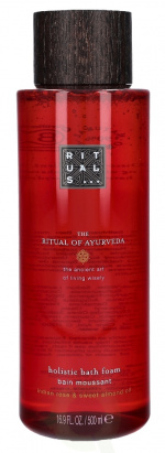 Rituals Ayurveda Holistic Bath Foam 500 ml Indian Rose & Sweet Almond Oil