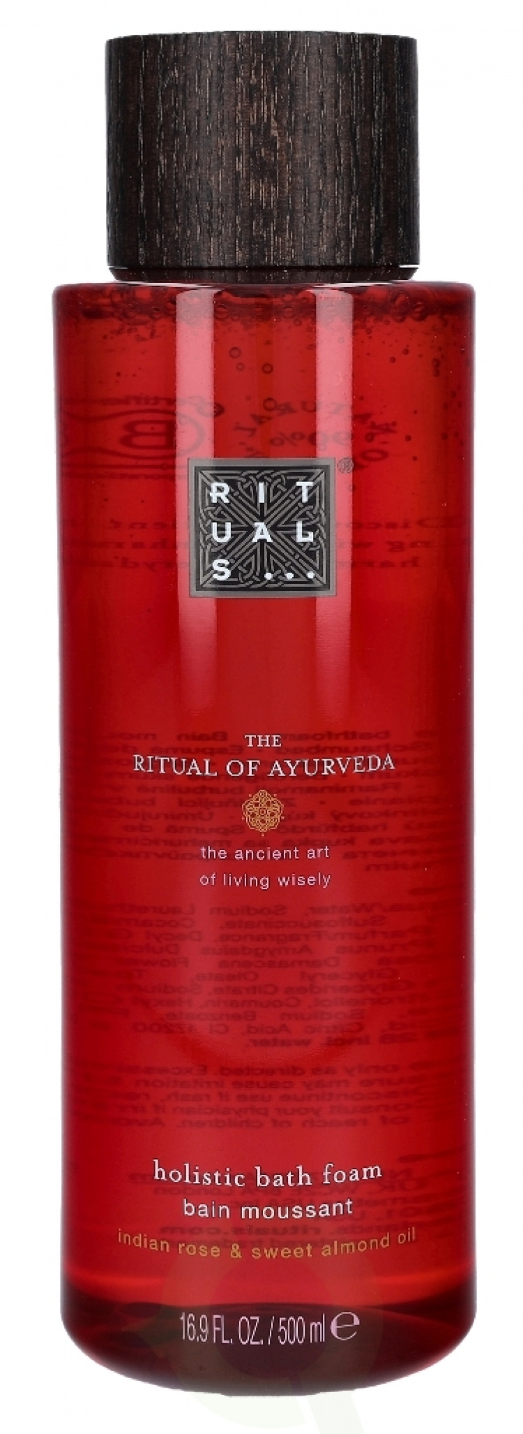 Rituals Ayurveda Holistic Bath Foam 500 ml Indian Rose & Sweet Almond Oil