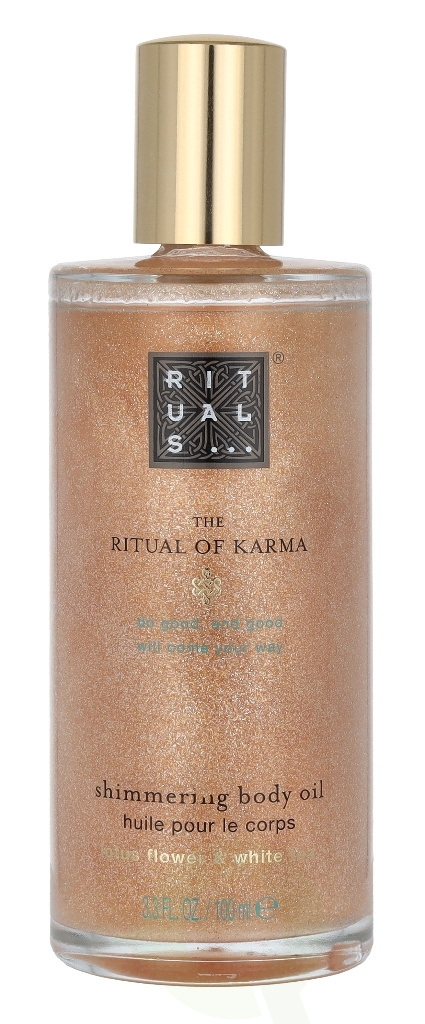 Rituals Body Oil The Ritual of Karma 100ml Shimmering Body Lotion  Moisturiser