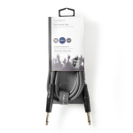 Nedis Mono Audio Cable | 6.35 mm Male | 6.35 mm Male | Nickel Plated | 3.00 m | Round | PVC