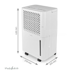 Nedis Dehumidifier | Dehumidification / Automatic / Dry laundry / Ventilation | 100 m³/h Nedis Dehumidifier | Dehumidification / Automatic / Dry laundry / Ventilation | 100 m³/h