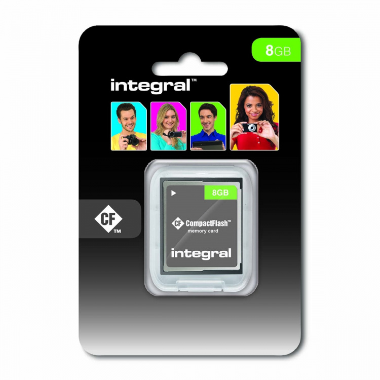 Integral CF (Compact Flash) Memory Card 8 GB