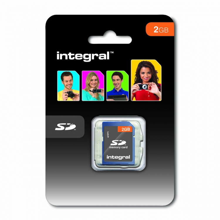Integral SD (Secure Digital) Memory Card 4 2 GB